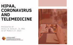 HIPAA COVID-19 Telemedicine Slides