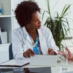 Urogyncecology consult with female patient | Vanguard Communications | Denver, CO | San Jose, CA