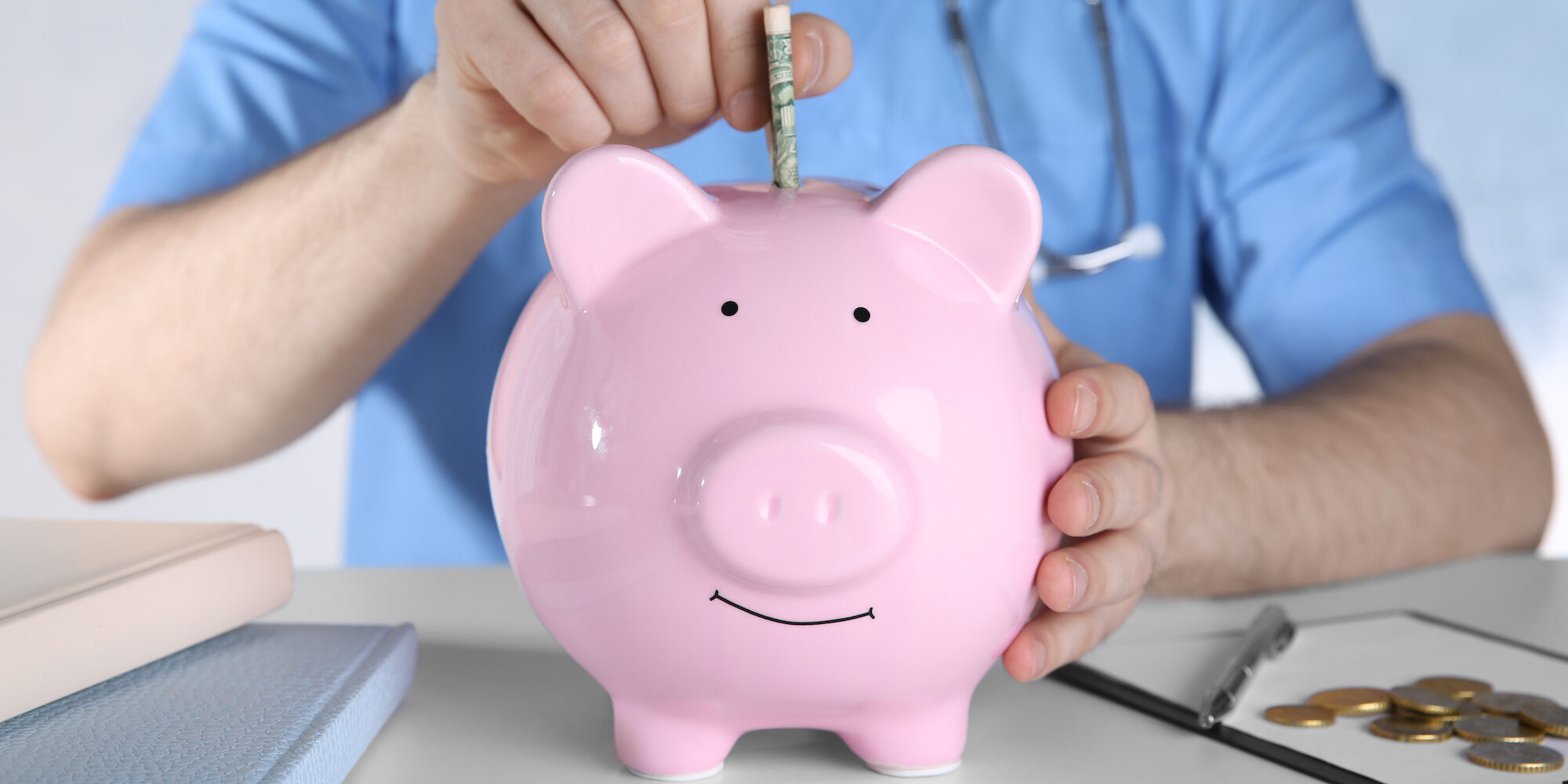 Physician thinking about the 6 financial mistakes they should avoid | Vanguard Communications | Denver, CO